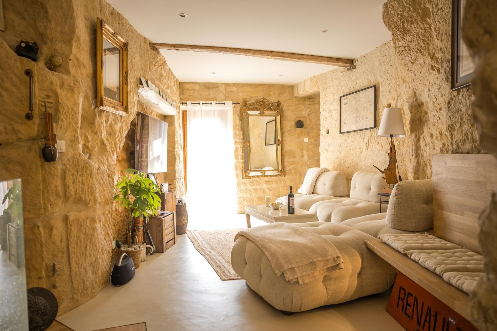 Chez Millouz - Triplex Semi-Troglodyte Apartment Pontoise Exterior foto